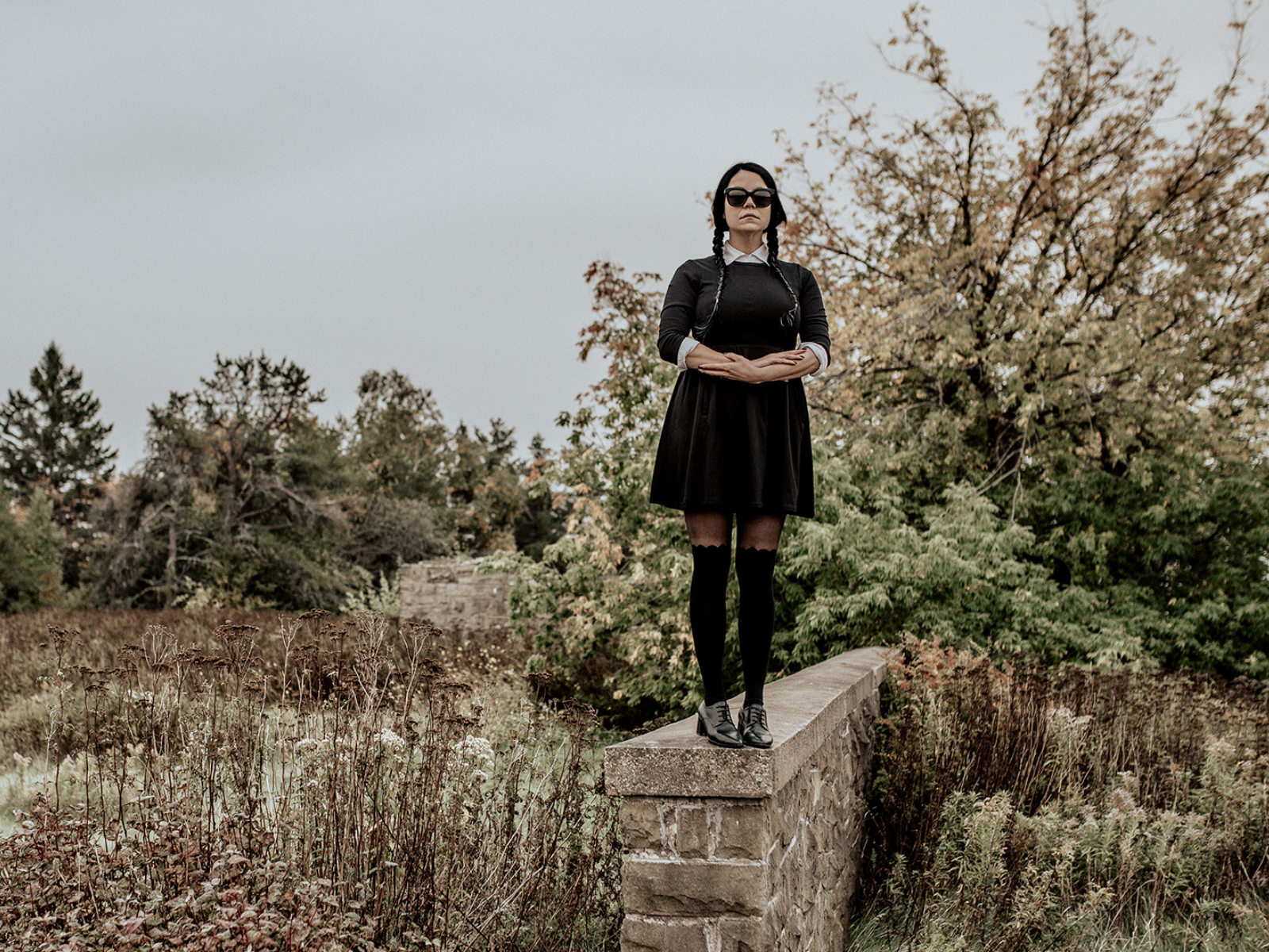 Wednesday Addams: Last-Minute Halloween Costume Idea – From Rachel