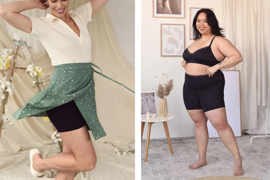 Anti-chafing shorts will wick away sweat – From Rachel