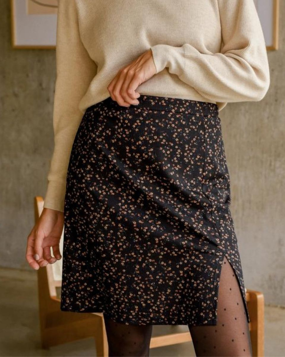 Hailey Wild Flowers Wrap Skirt – From Rachel