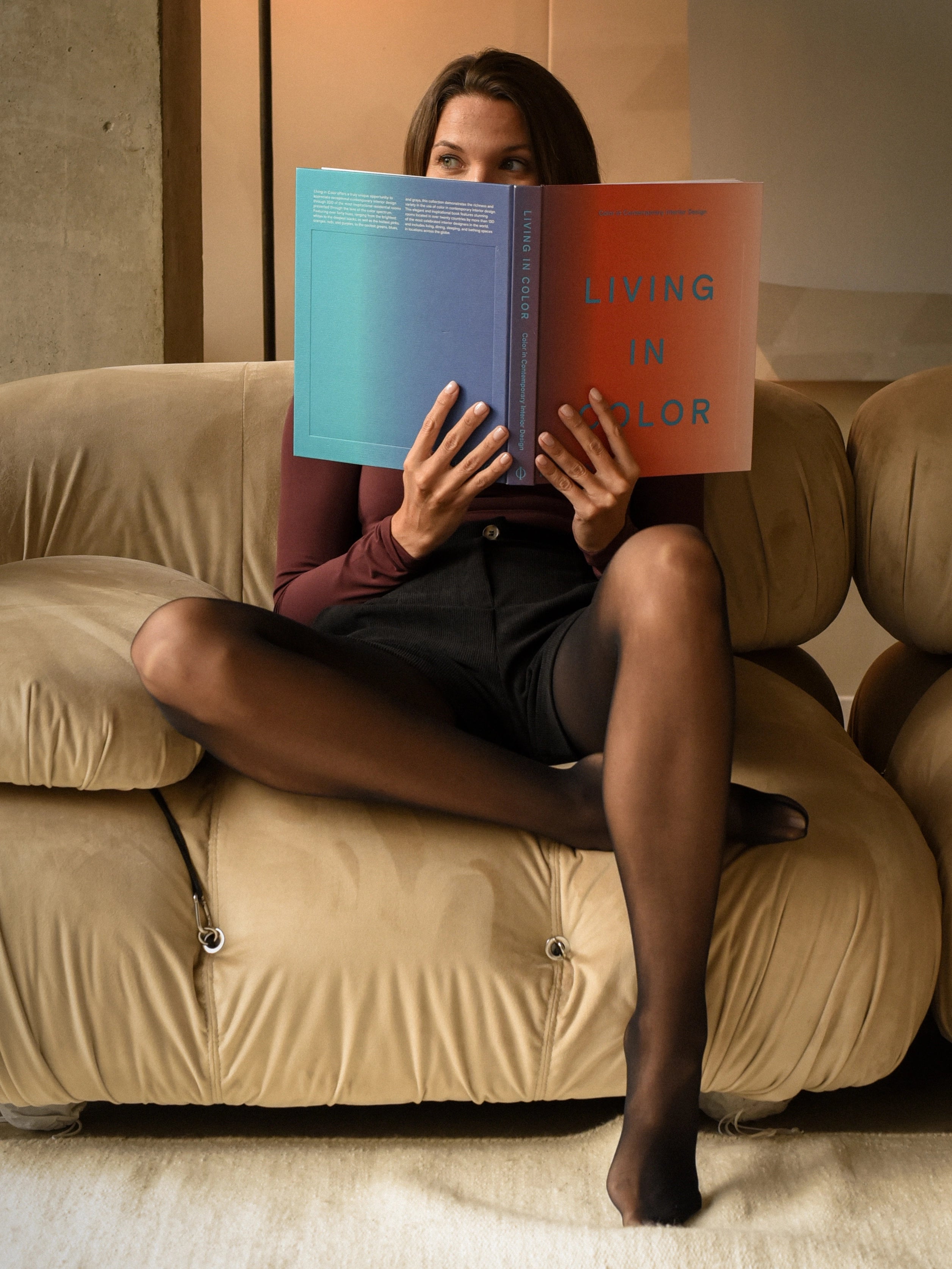 Women Three-dimensional Body Shaping Jacquard Leggings（Sackcloth Solid  Color）