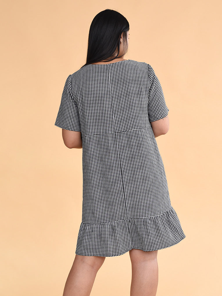 plaid women's dress