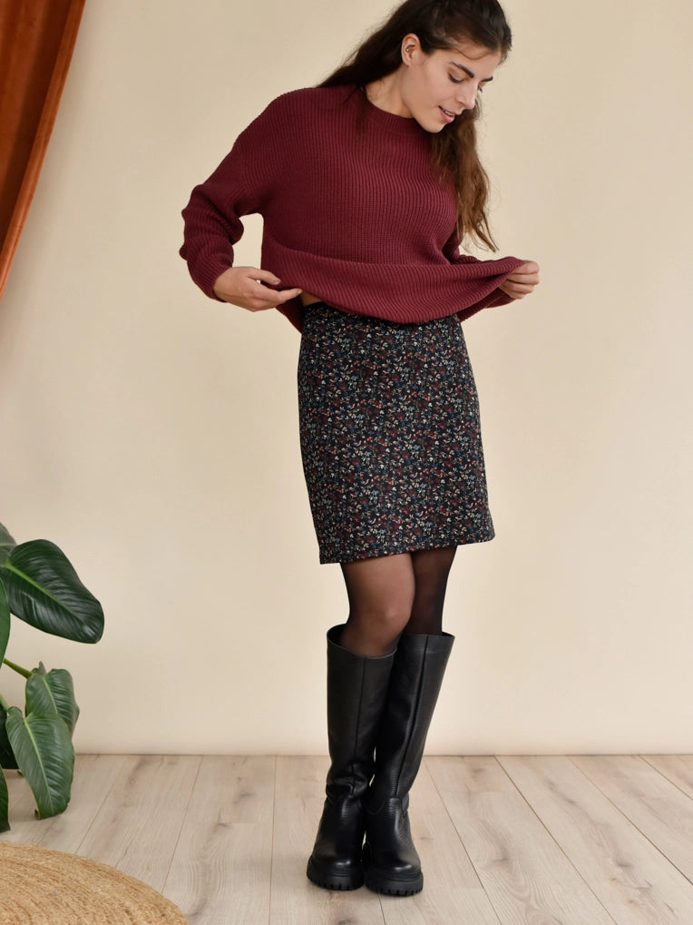 Women's floral mini skirt united states