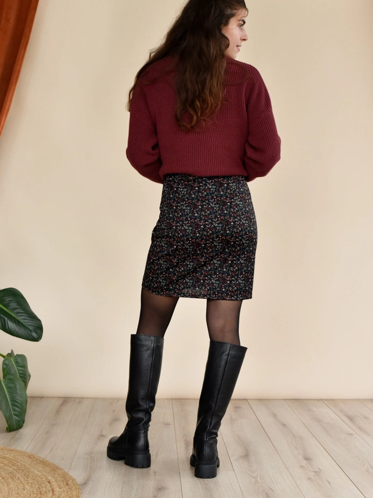 Mini jupe fleurie pour femmes canada