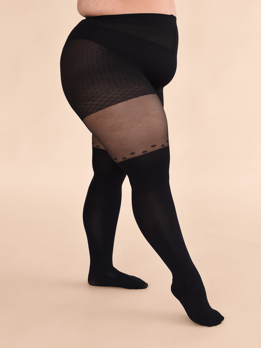 women's plus size hosiery