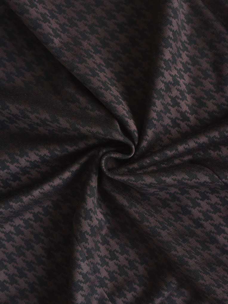Houndstooth Mini Skirt