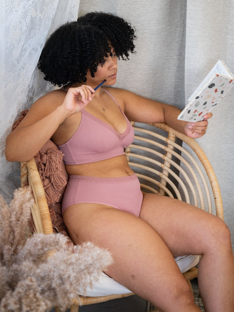 Pink Microfiber panties