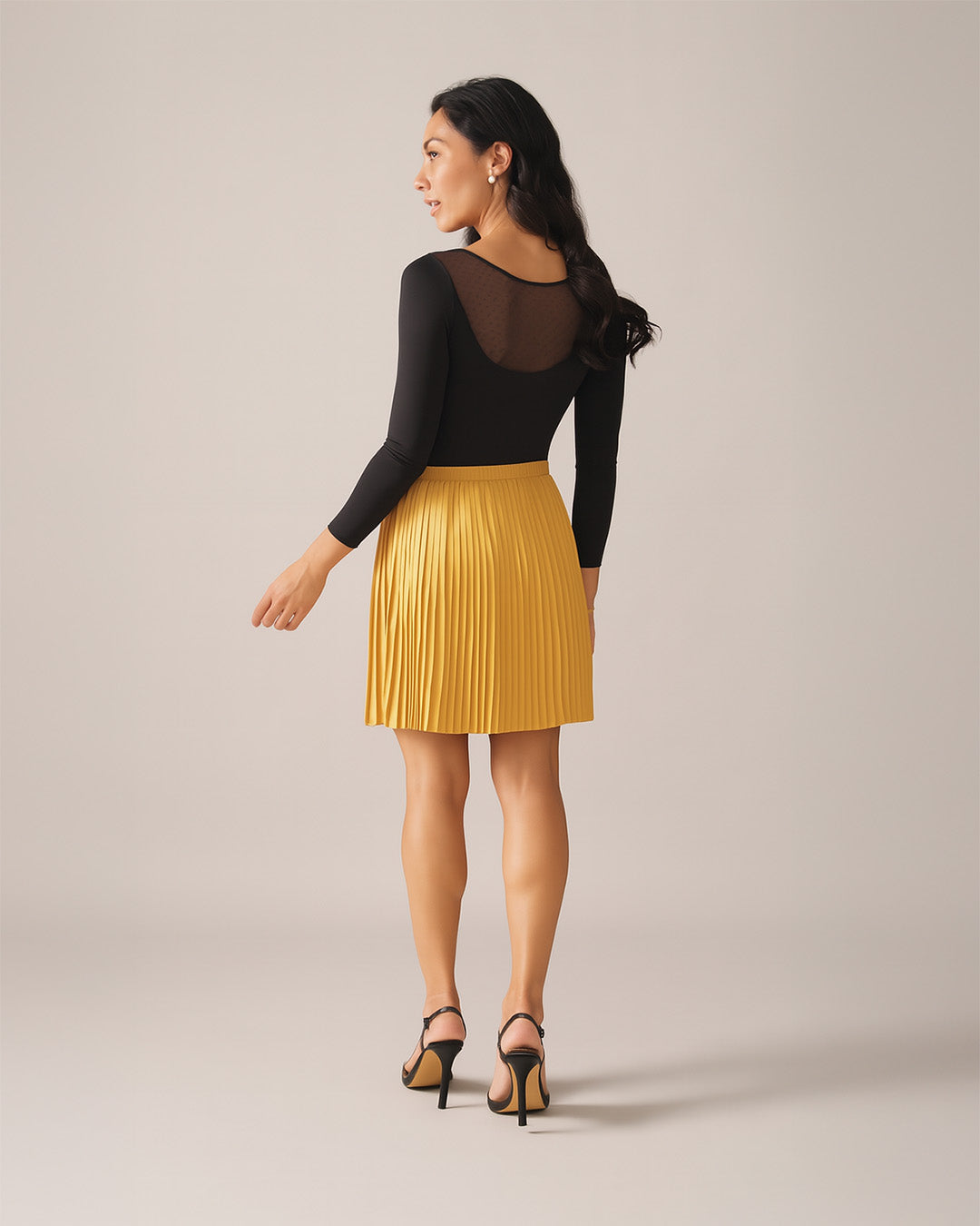 Metallic Pleated Gold Pleated Skirt Canada Recycled Mini Pleated