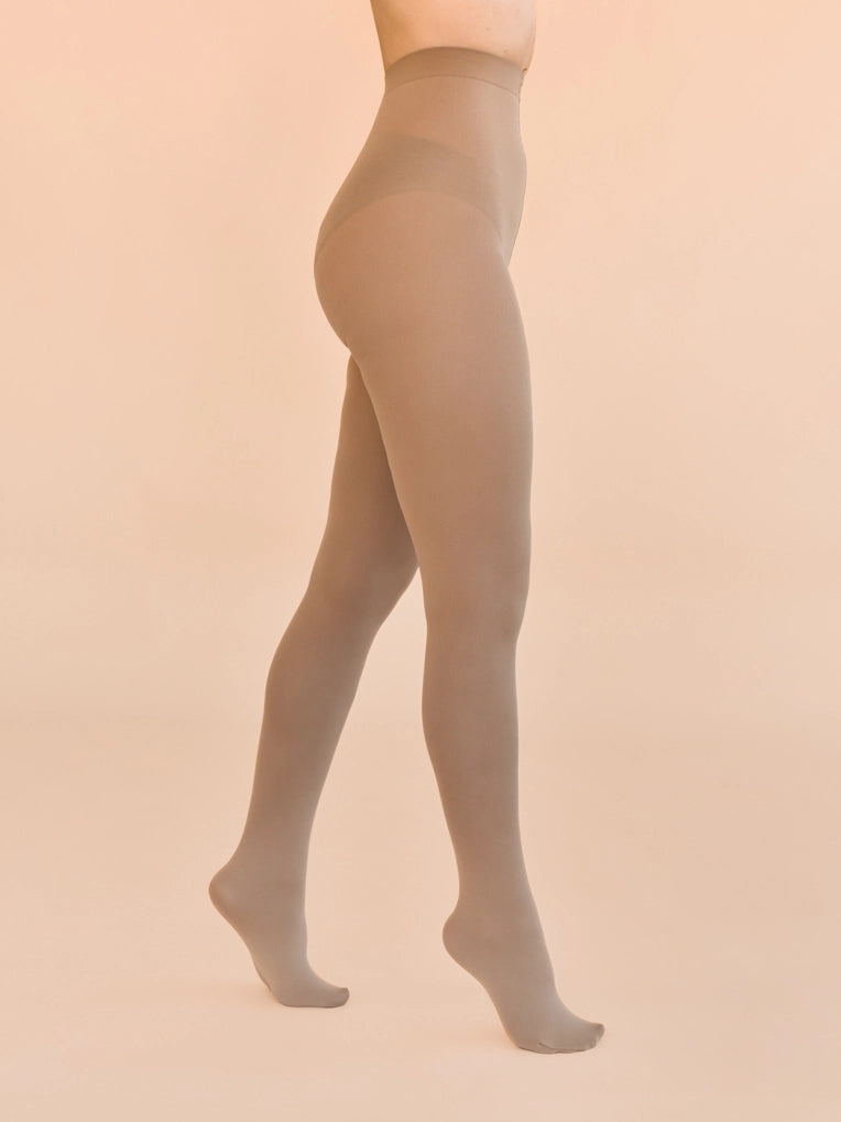Opaque clearance tights tan