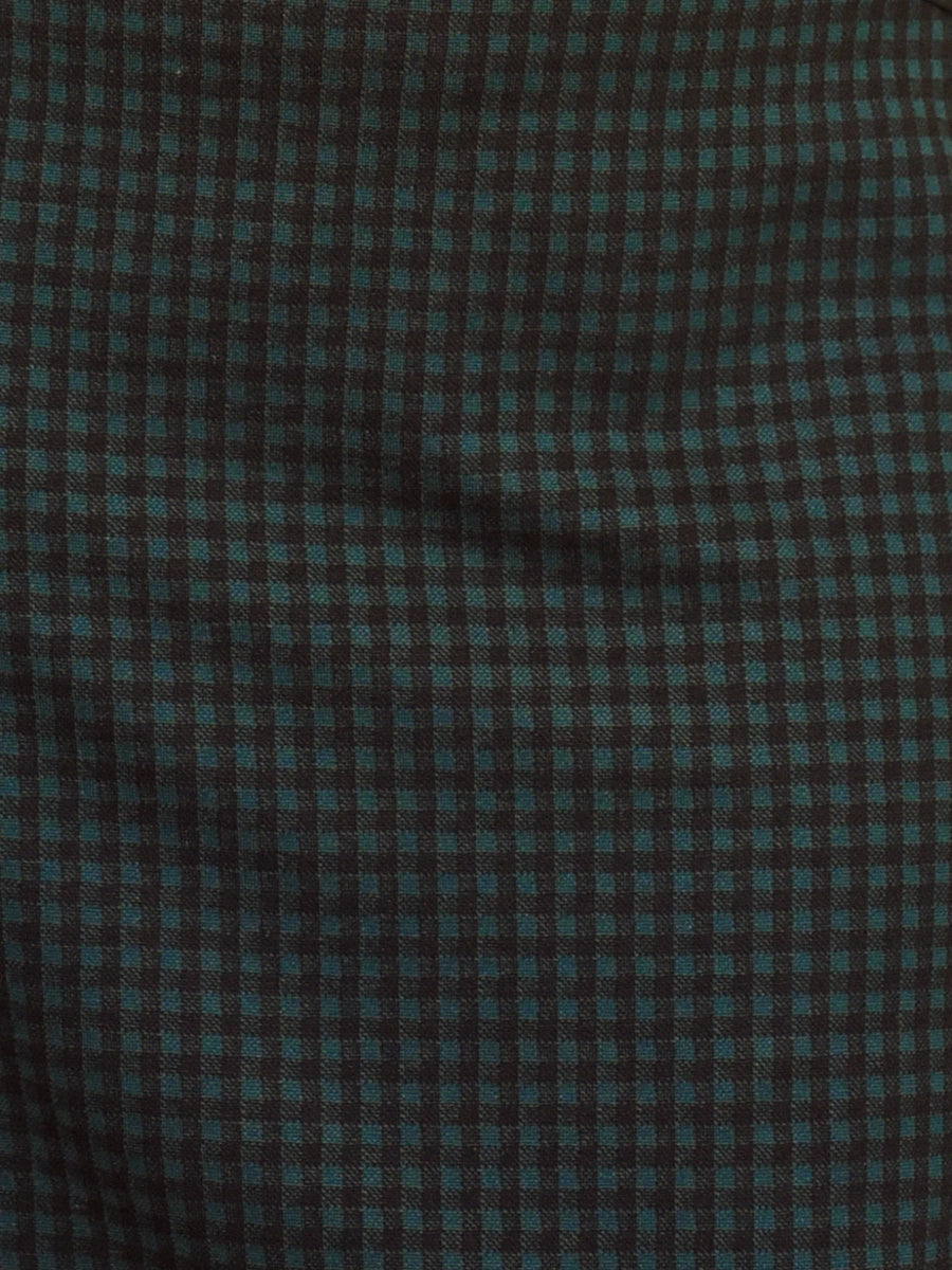 Lillian Green Plaid Skirt