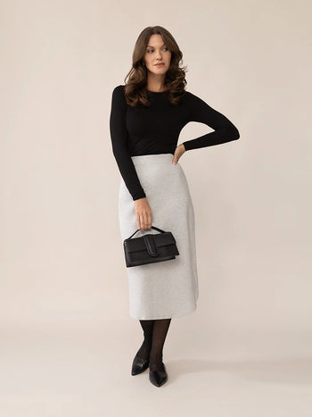 30% Off Slip-On Ease Knit Jogger Skirt