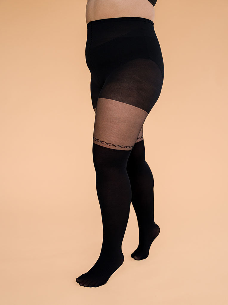 over-the-knee tights for women
