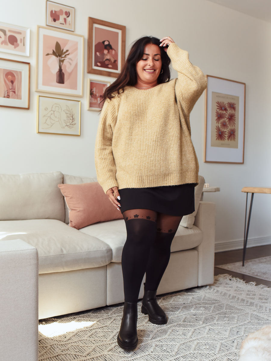 Plus size tights outlet canada