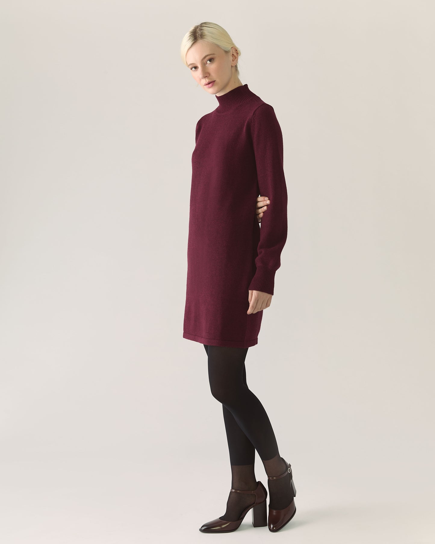 Robe en mérinos responsable - Zinfandel