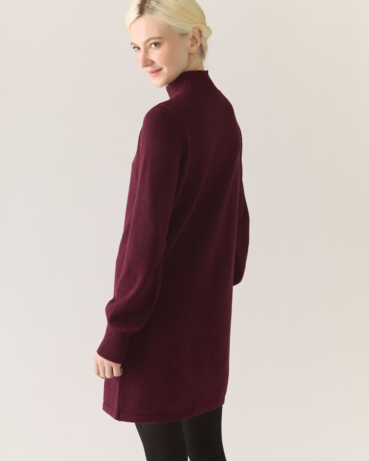 Robe en mérinos responsable - Zinfandel