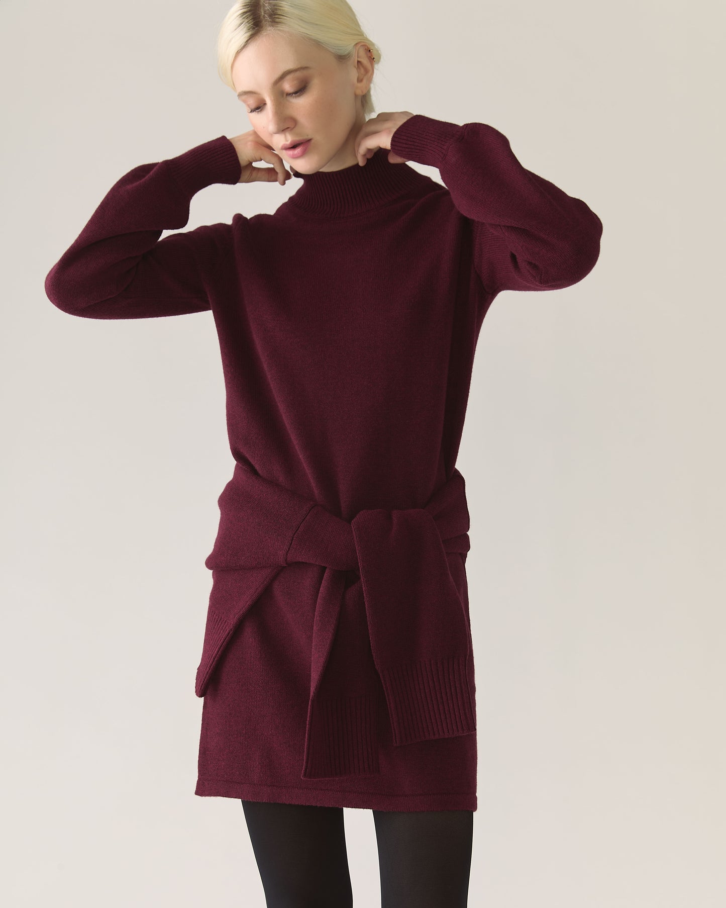 Robe en mérinos responsable - Zinfandel
