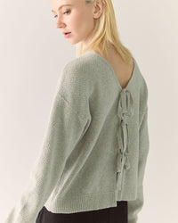Responsible Merino Reversible Cardigan in Grey