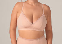 Eversoft Triangle Bralette in Beige