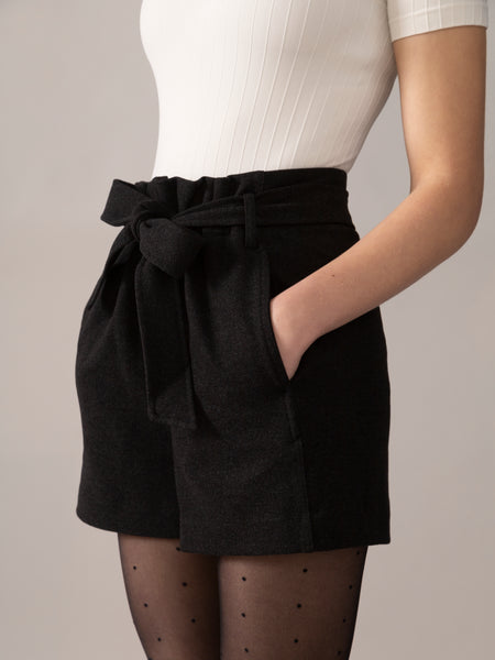 Brushed Knit Winter Short with Wide Leg | From Rachel
