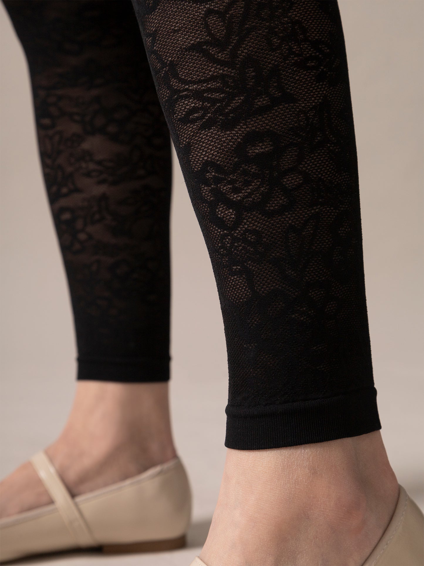 Floral Lace Footless Contour Shaping Tights From Rachel floral-lace-footless-contour-shaping-tights-from-rachel