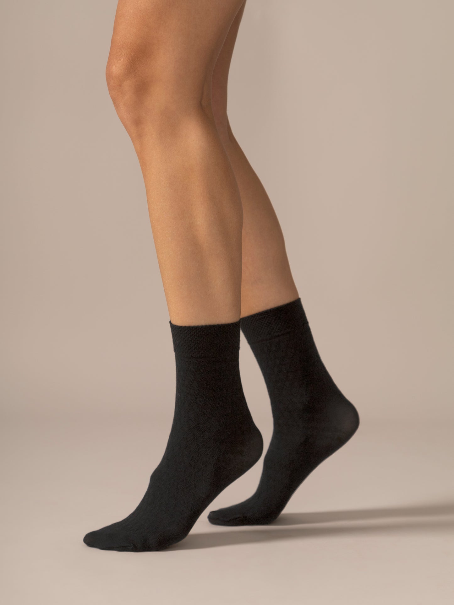Diamond Light Socks in Black | From Rachel