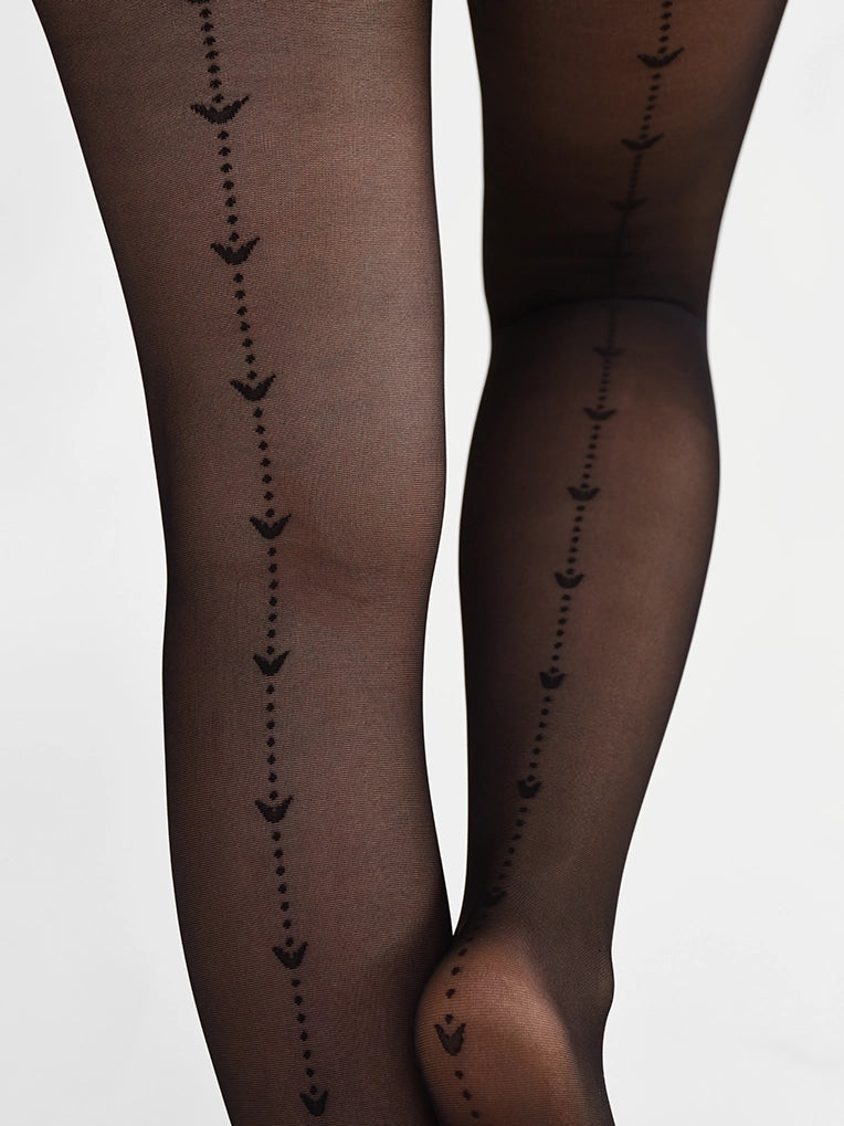 Tulip & Dot Back Line Tights 30D