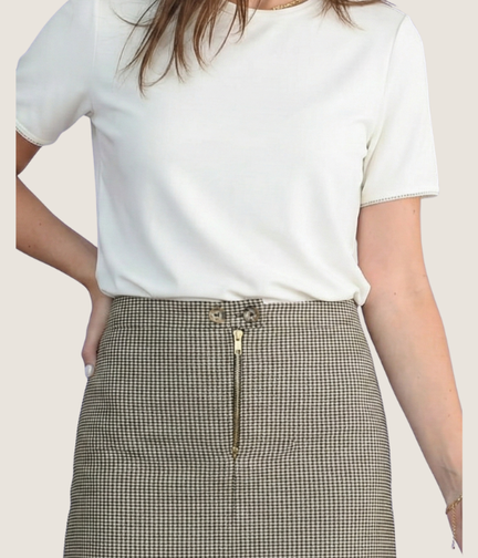 Jupe à carreaux Brooke