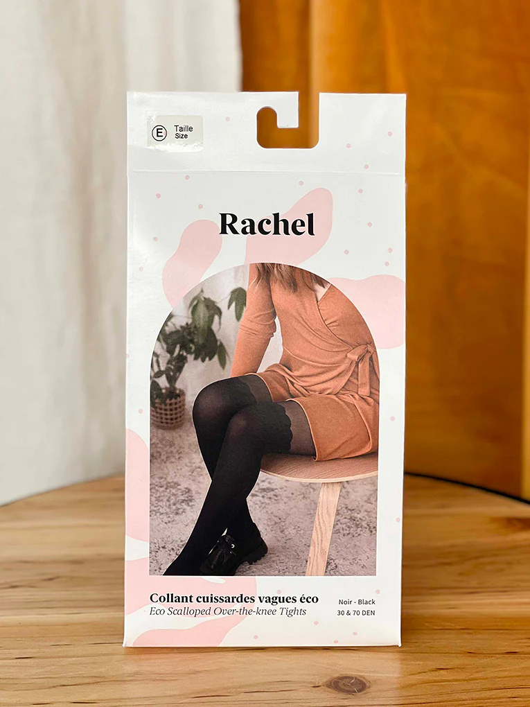 Scallop Over-the-Knee Tights