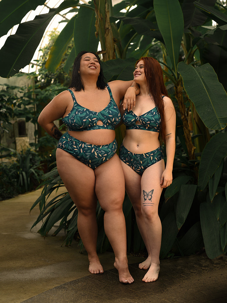 women's tropical bikini